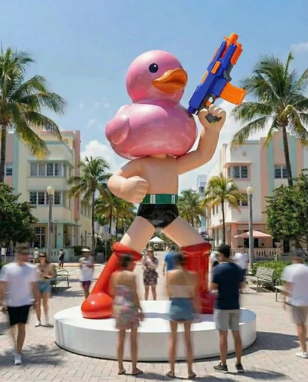 Astro Duck 

2025

#kenkelleher #Anchorball #GiantOnes #id #ContemporaryArt #ModernSculpture #PopArt #PostPop #ConceptualArt #SculptureArt #FormalSculpture #ArtCollection #ArtMarket #Sotheby #Gagosian #DavidZwirner #Pace #Christies #HauserWirth #Whit