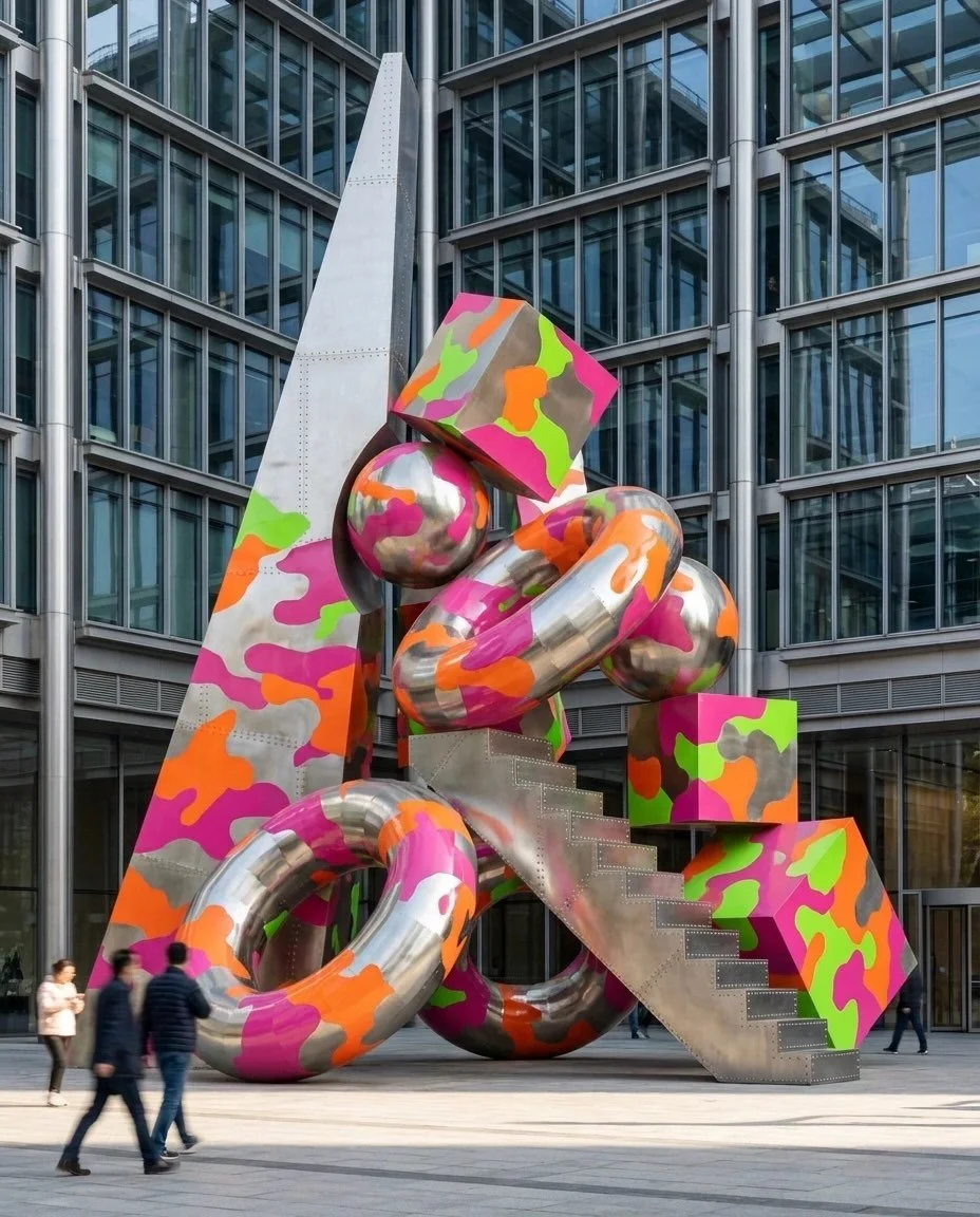 SuperForms Series

SuperForms is a study in monumental play&mdash;pure geometry pushed to its boldest limits. These sculptural constructs rise like futuristic artifacts, balancing engineered precision with a sense of weightless imagination. Each form