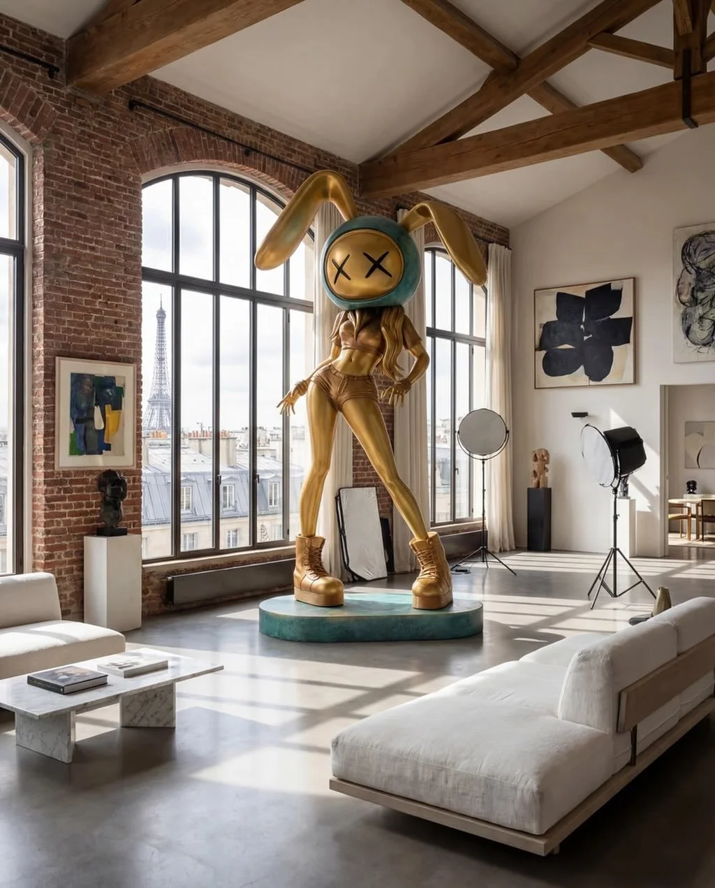 Bunni B Astro Girl
3m Bronze with patina 

2025

#KenKelleher #Anchorball #RoadToNowhere #id #ContemporaryArt #ModernSculpture #PopArt #PostPop #ConceptualArt #SculptureArt #FormalSculpture #ArtCollection #ArtMarket #Sotheby #Gagosian #DavidZwirner #
