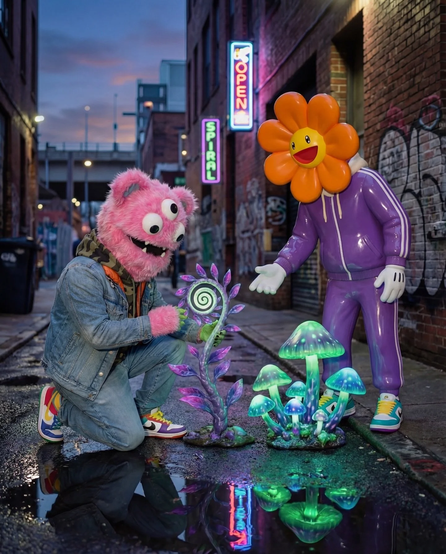 Low Orbit City floats just above certainty &mdash; a place you don&rsquo;t visit so much as tune into. A drifting world where characters arrive like signals, gardens listen back, and gravity is more suggestion than rule. It&rsquo;s not hiding. You&rs