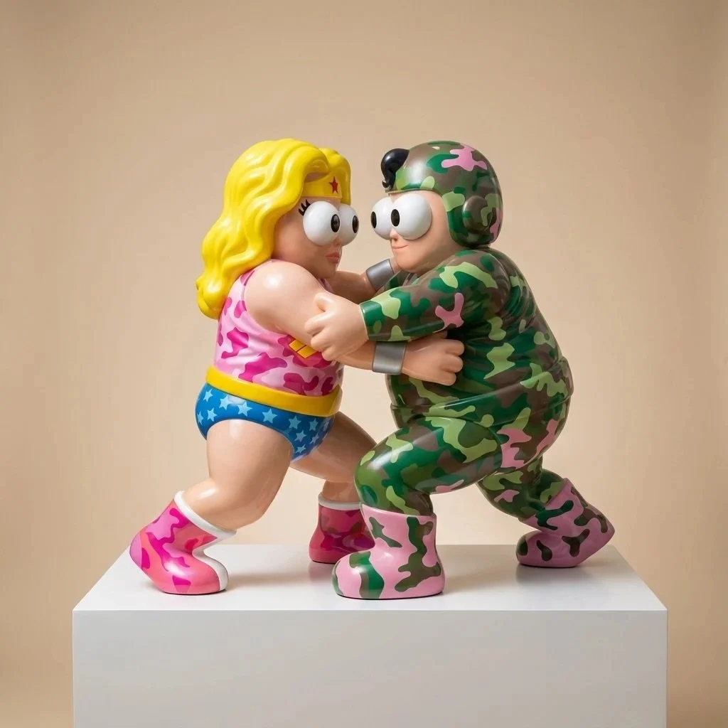 SUMO LIFE

The struggle is real. 

#Anchorball #KenKelleher #SumoLife #ContemporaryArt #PopArt

&copy;2026 Ken Kelleher. All rights reserved. @anchorball / @sol.kelleher