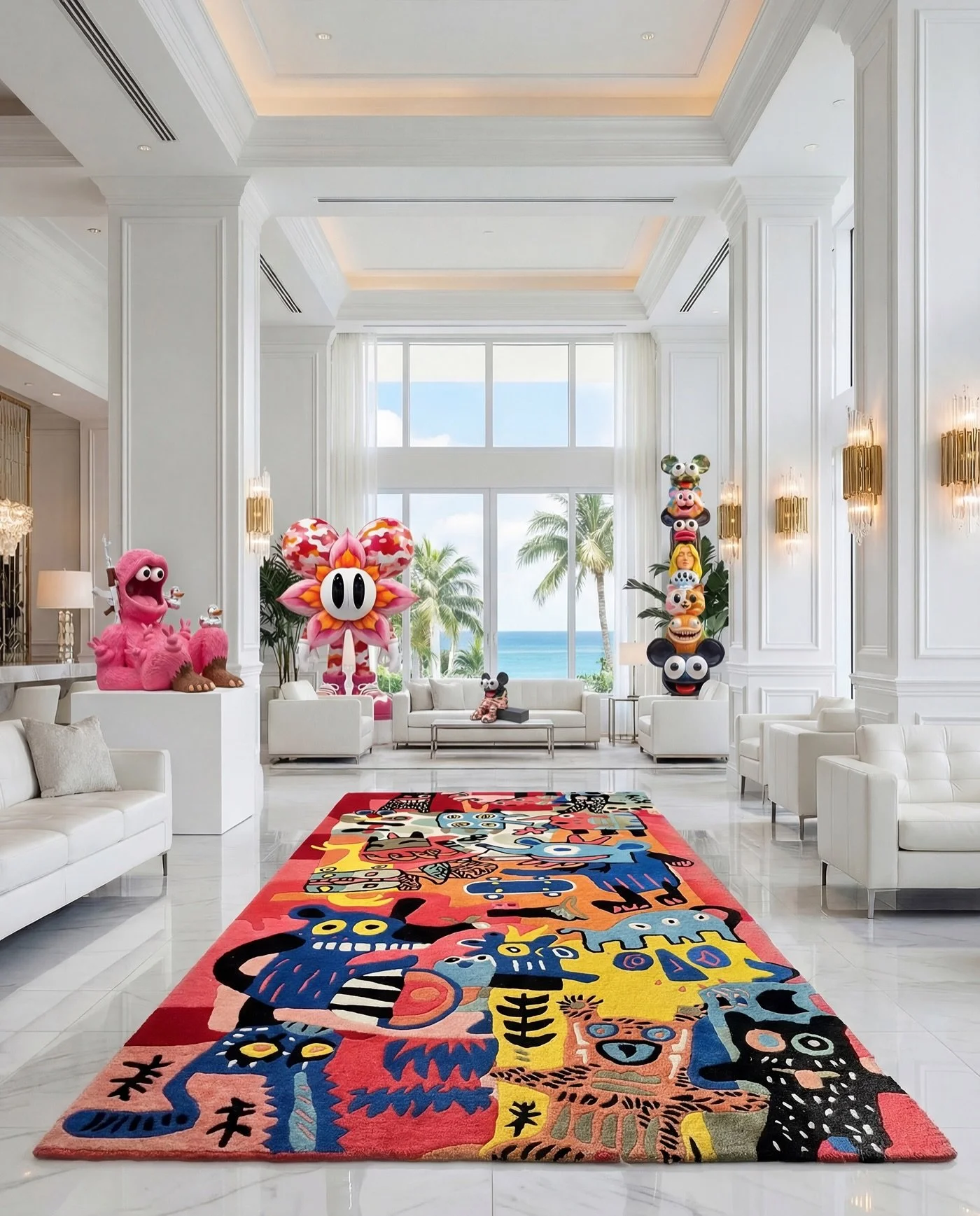 The Monster Carpet &mdash; Composition I

The room doesn&rsquo;t hold the monsters.
The monsters hold the room.

#Anchorball #KenKelleher #MonsterCarpet #CollectibleDesign #InteriorArt

&copy;2026 Ken Kelleher. All rights reserved. @anchorball / @sol