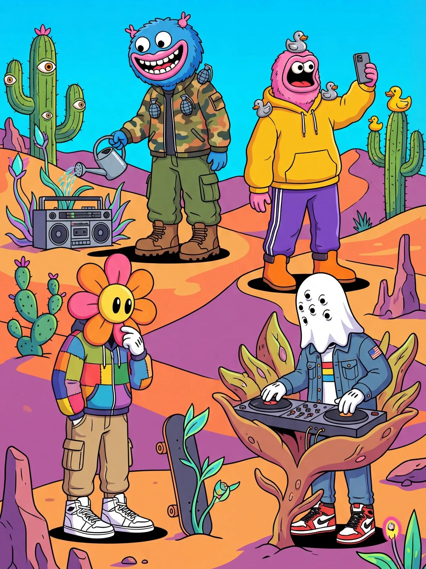 Low Orbit City - Desert Dreams 

2026

#Anchorball #LuminalPop #characters #loworbitcity #kenkelleher 

&copy;2026 Ken Kelleher. All rights reserved. @anchorball / @sol.kelleher