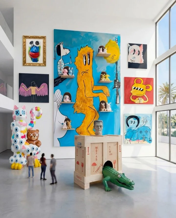 Repost from @anchorball
&bull;
Bunny is home. 

Dedicated to my sweet Sol Joon and all the mysteries of this sweet life we share together. 

#KenKelleher
#Anchorball
#MonumentalPainting
#LargeScaleArt
#ContemporaryPainting

&copy;2026 Ken Kelleher. A