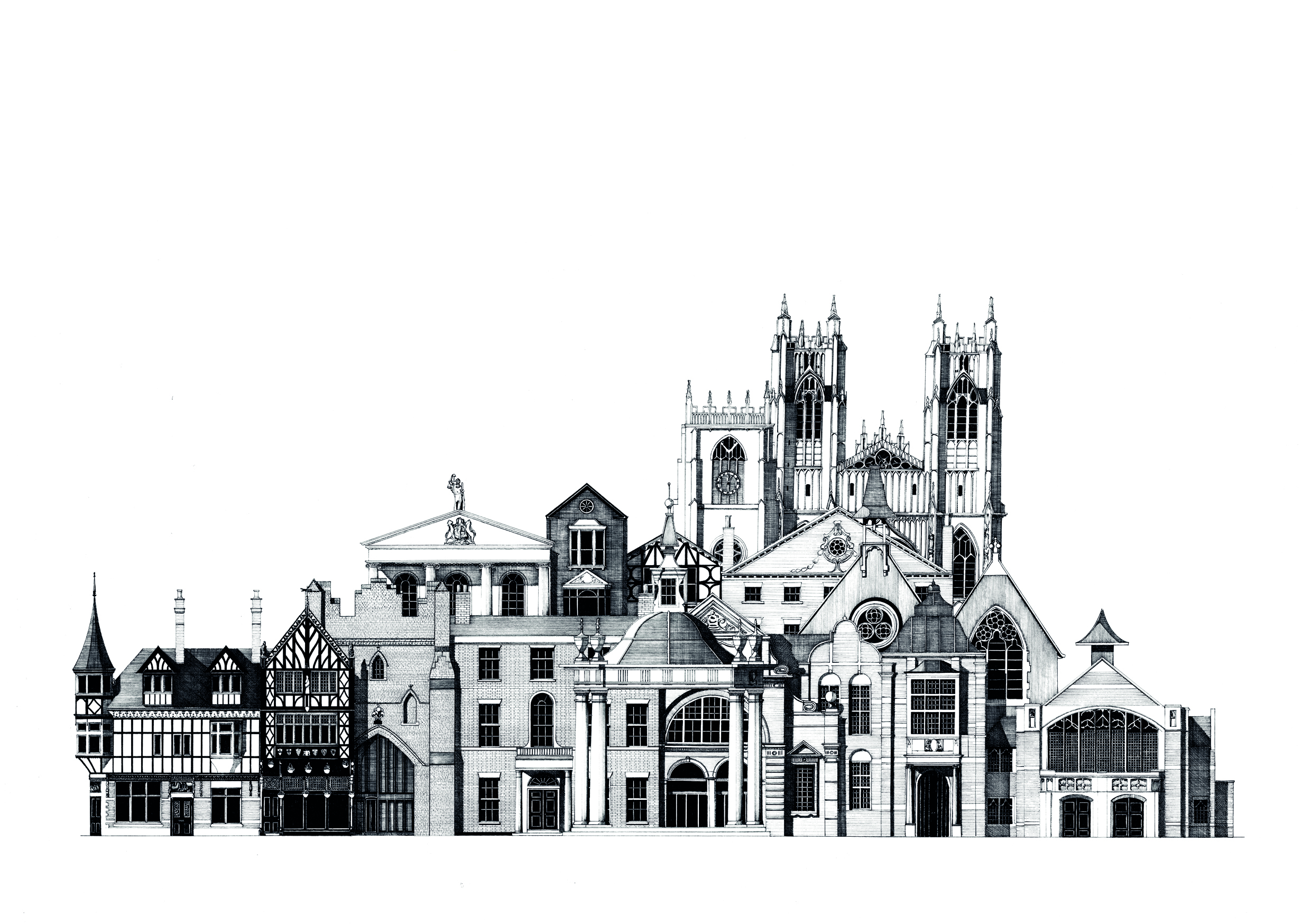 Beverley Architectural Panorama
