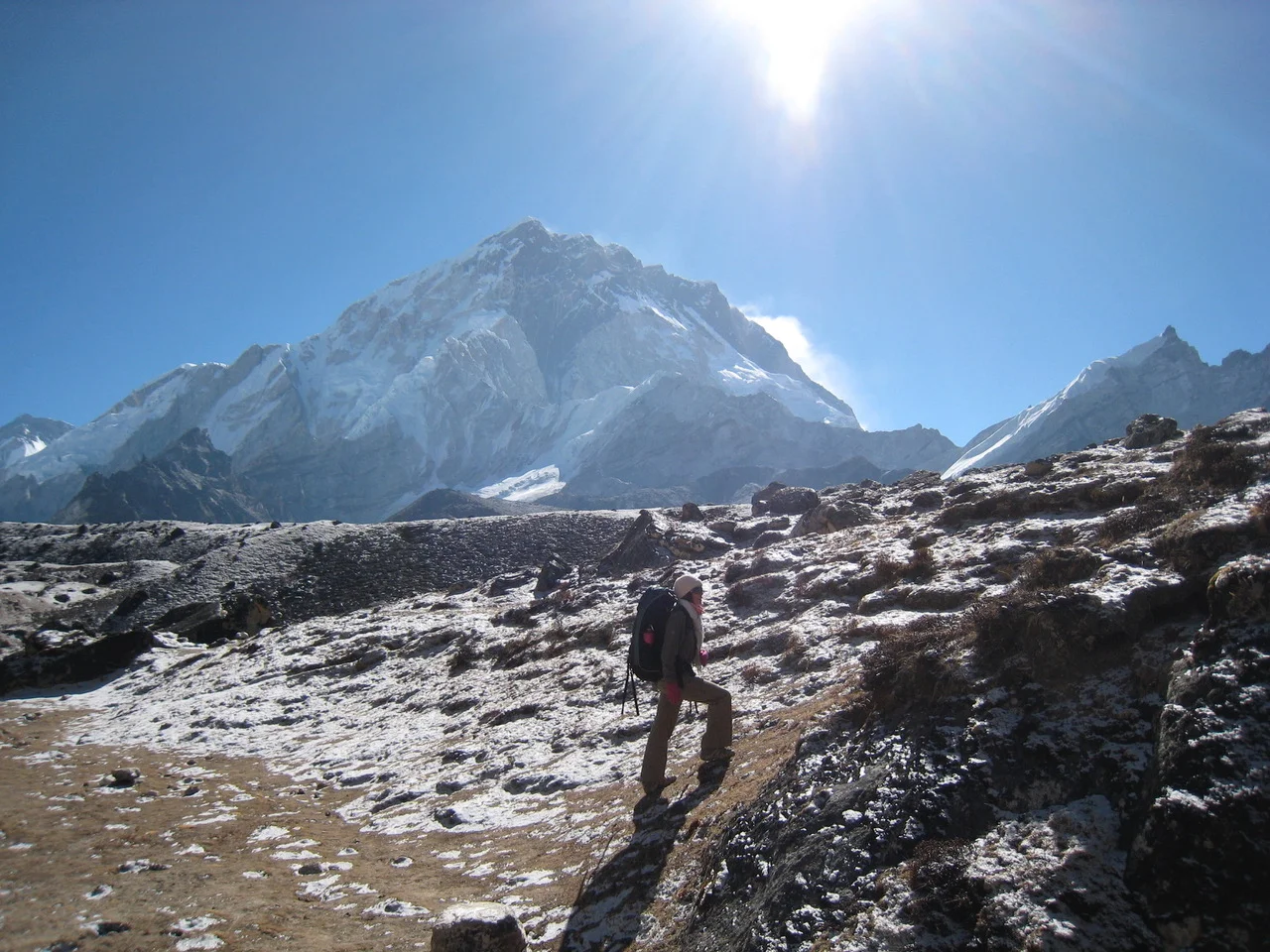 Trekking to Everest base camp