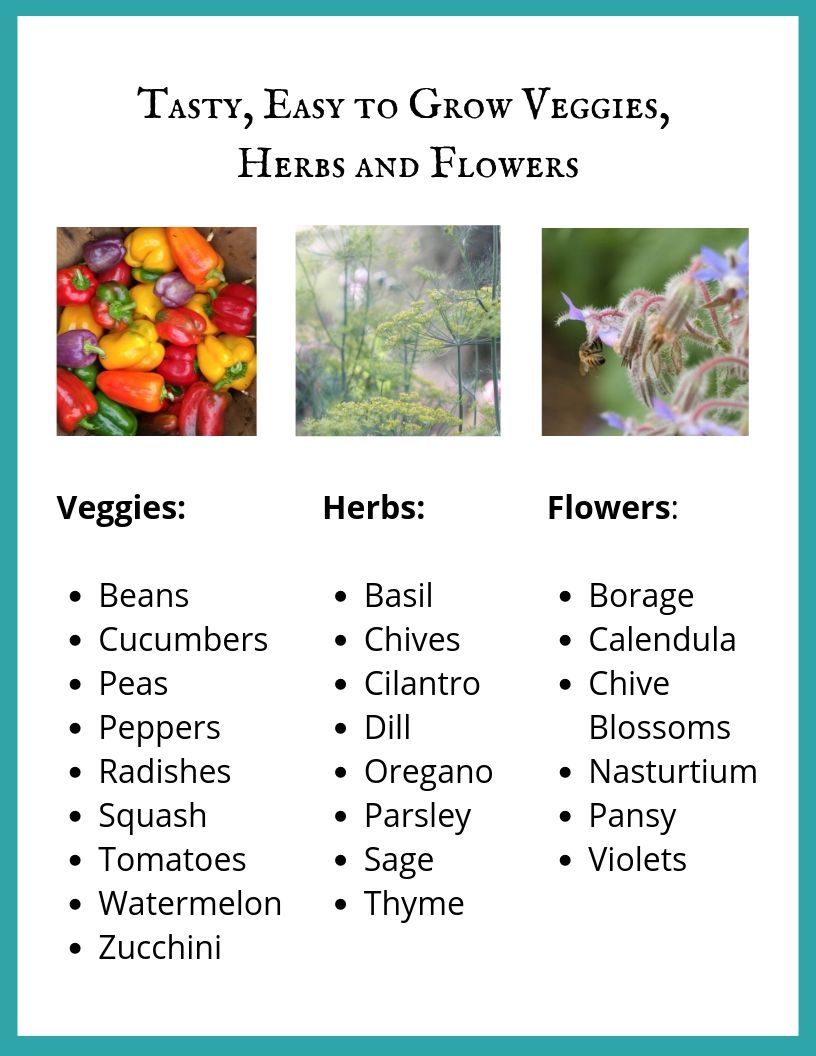 Tasty, Easy to Grow Veggies, Herbs and Flowers.jpg