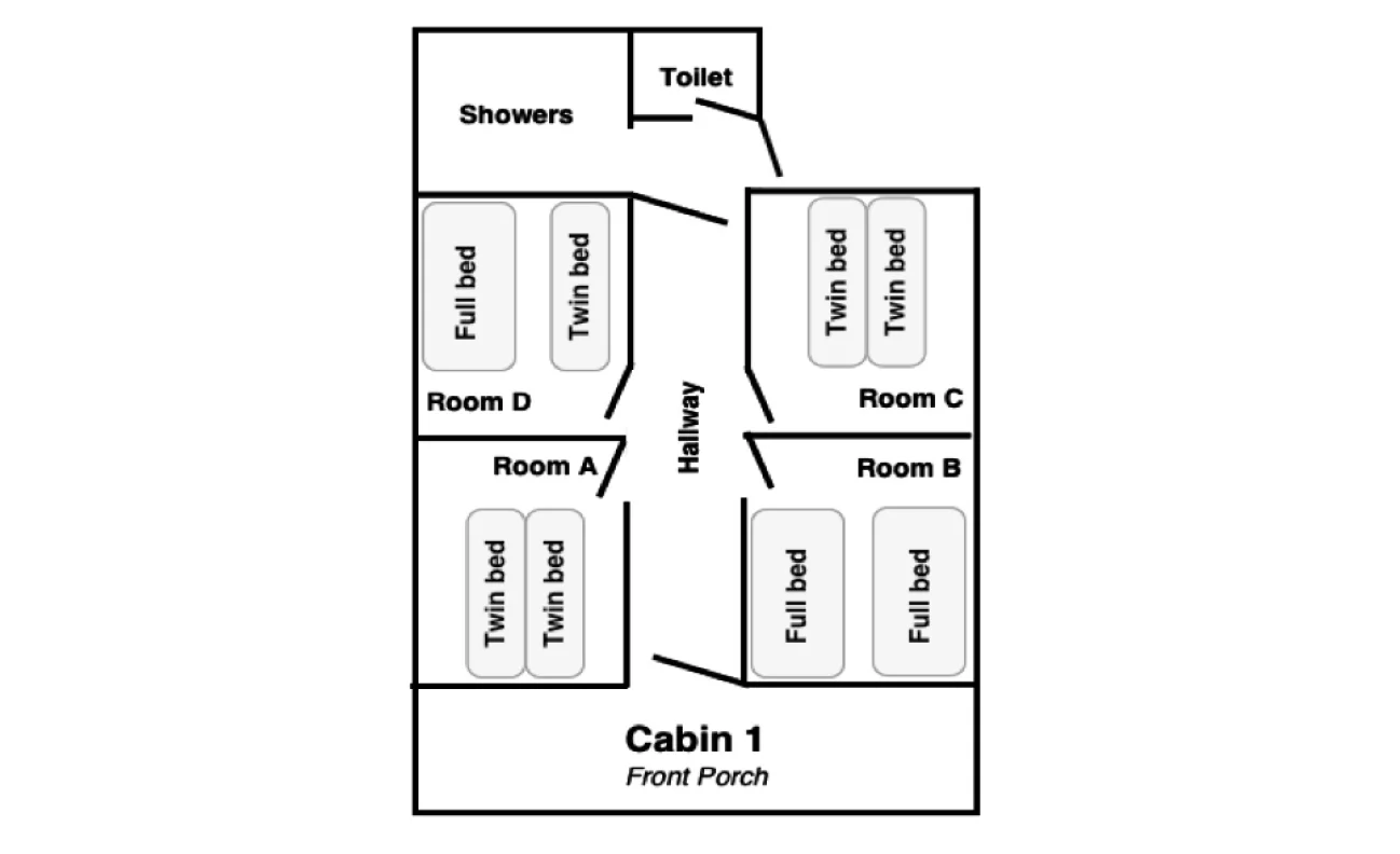Large Cabin 1