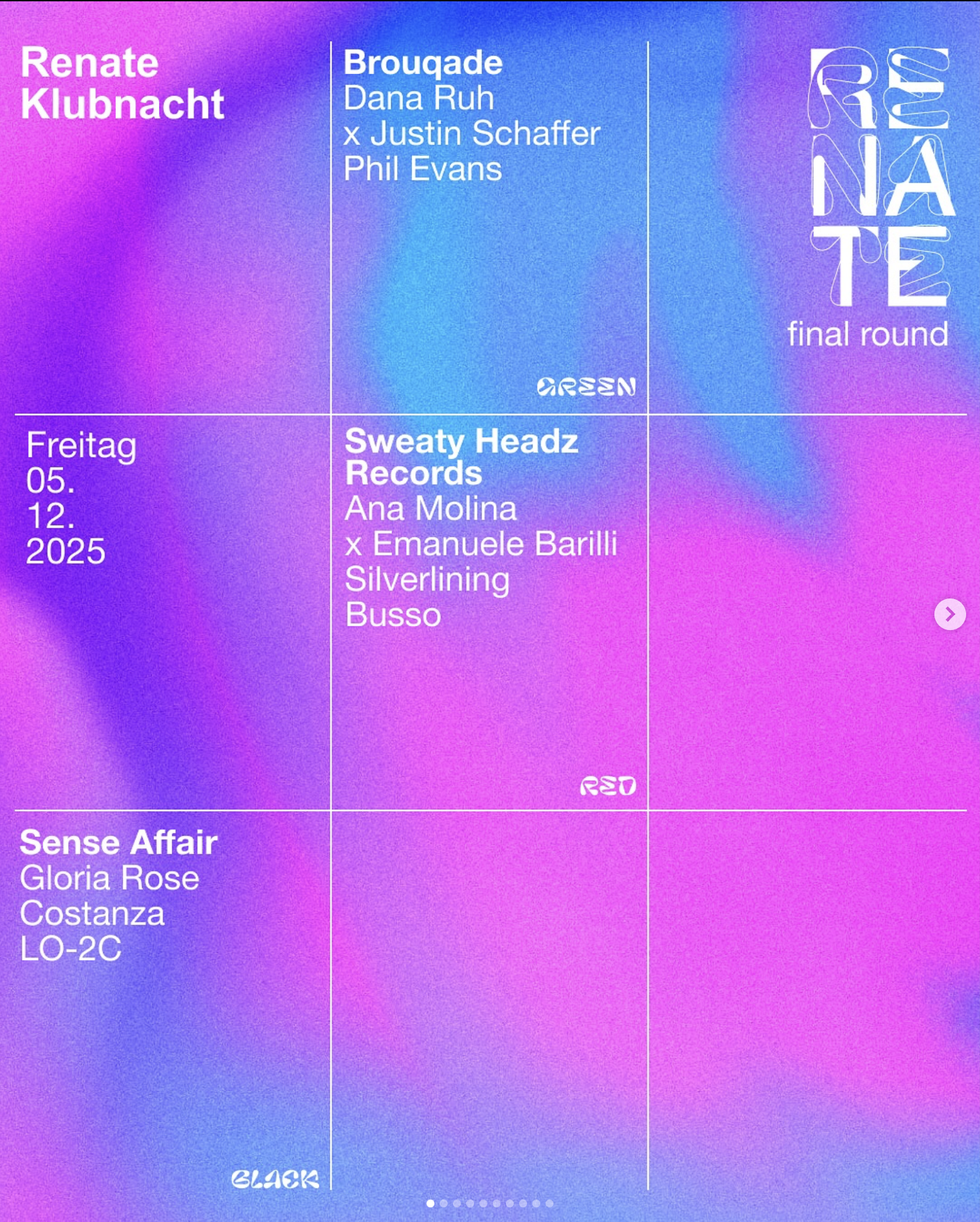 Brouqade @ Renate Berlin