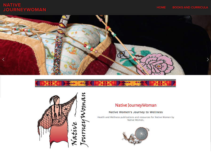 Simple page style for online sales cart: Native Journey Woman