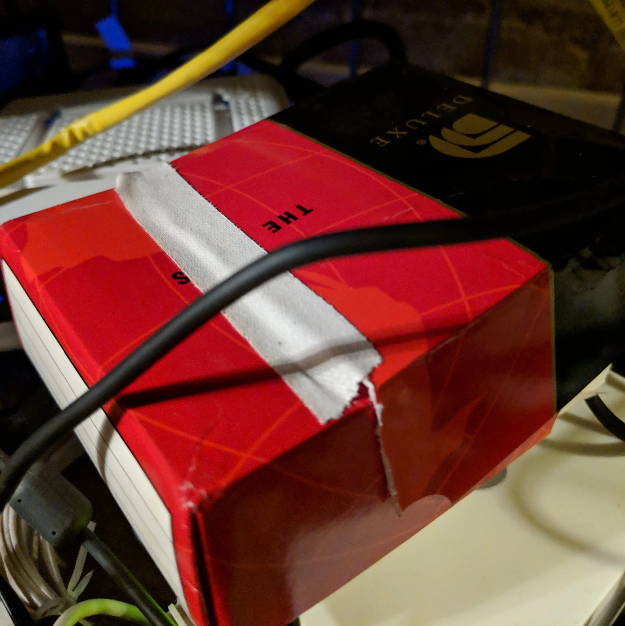 My DNS server. Maybe it would prefer a Tiffany Box?