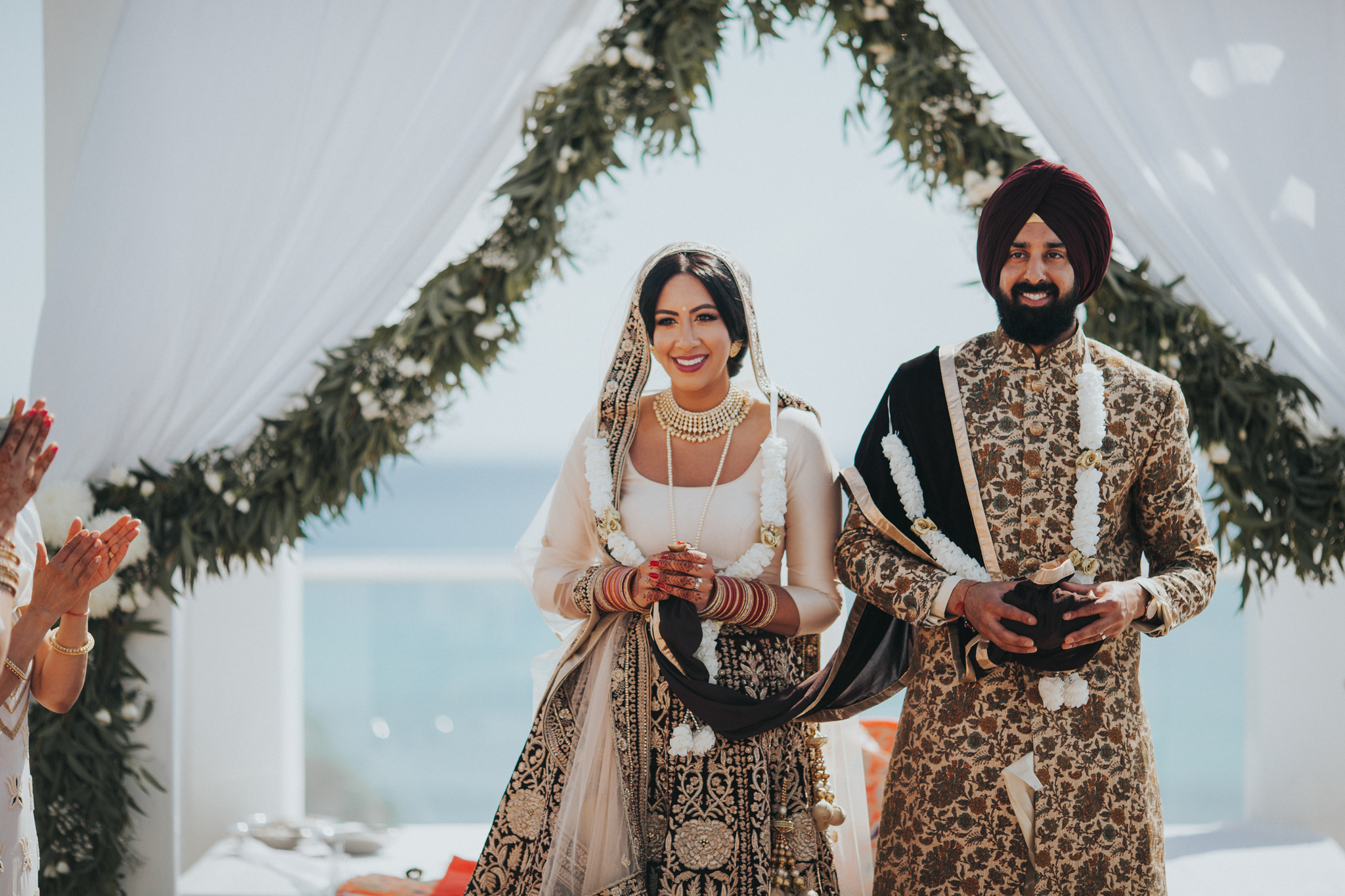 A destination Sikh Wedding ceremony in Playa Del Carmen