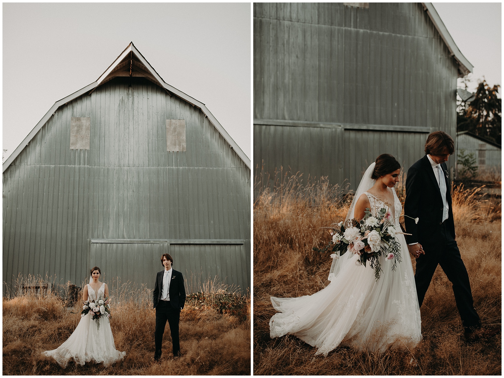 A barn wedding venue in Langley