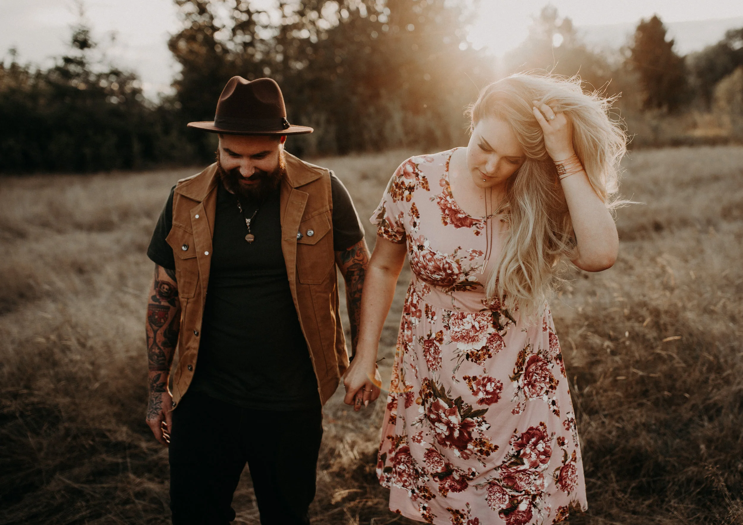 Langley Engagement Session - Alexis &amp; Brandon 