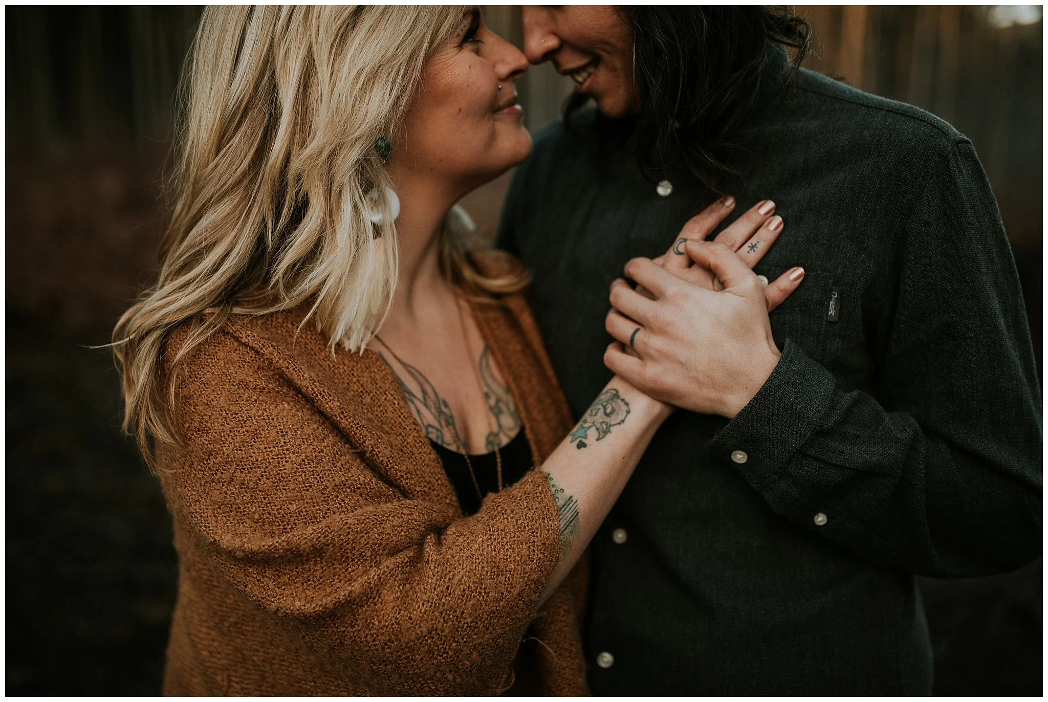 Genevieve &amp;  Tamara - Golden Ears Park Engagement Session  