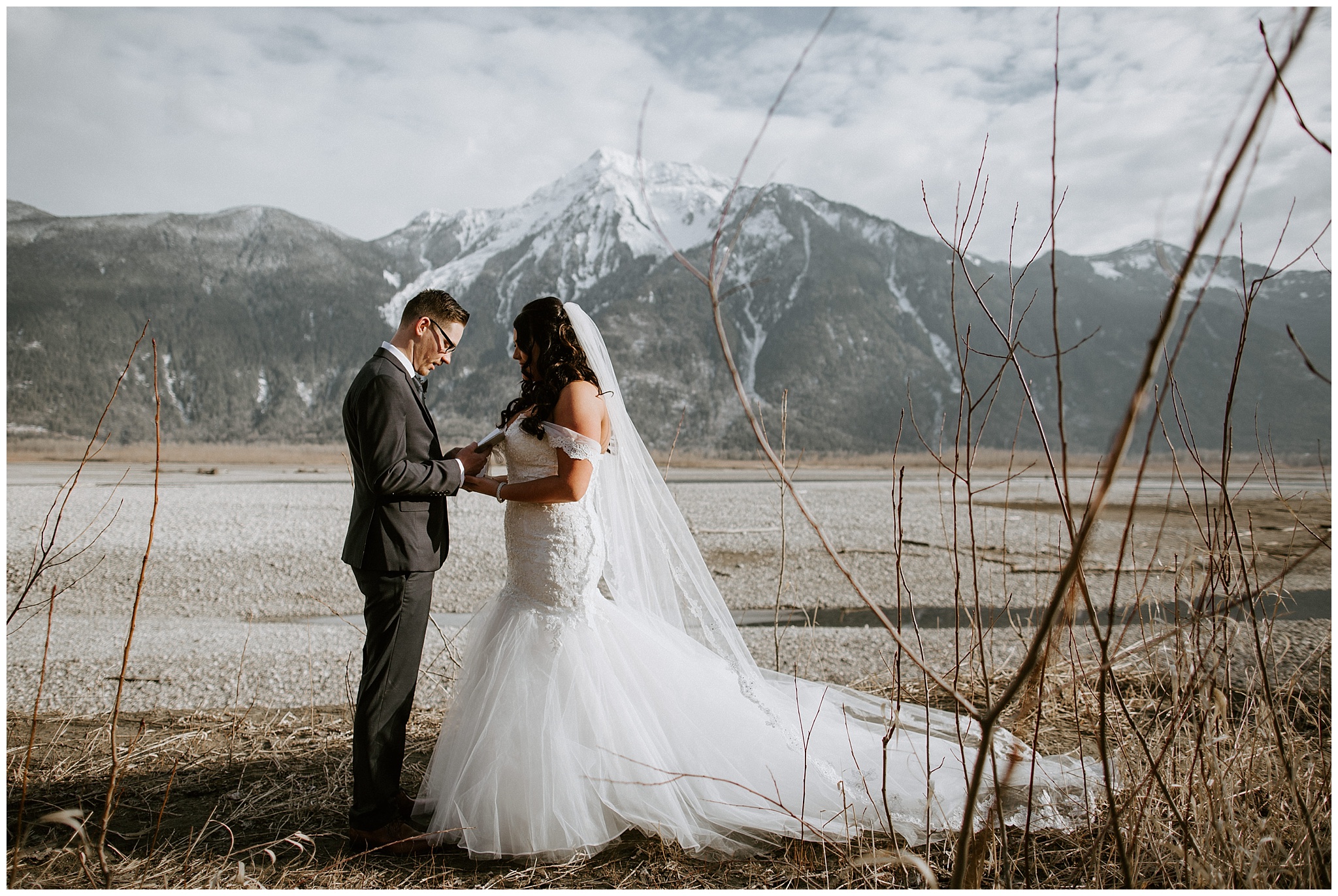 Bohemian wedding at the Fraser River Lodge 