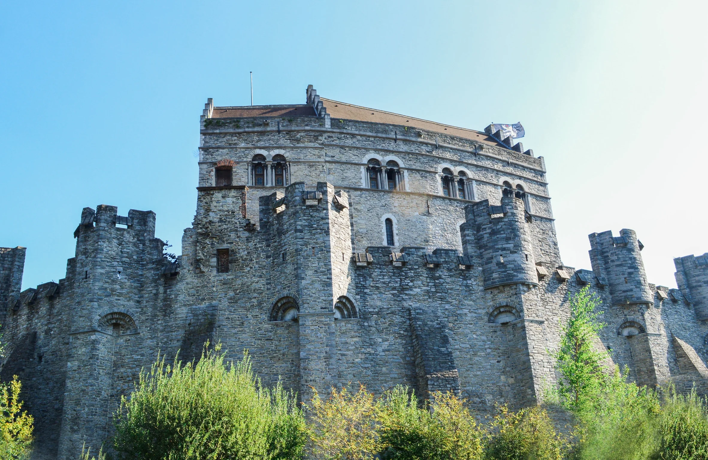 Gravensteen Castle (river view)