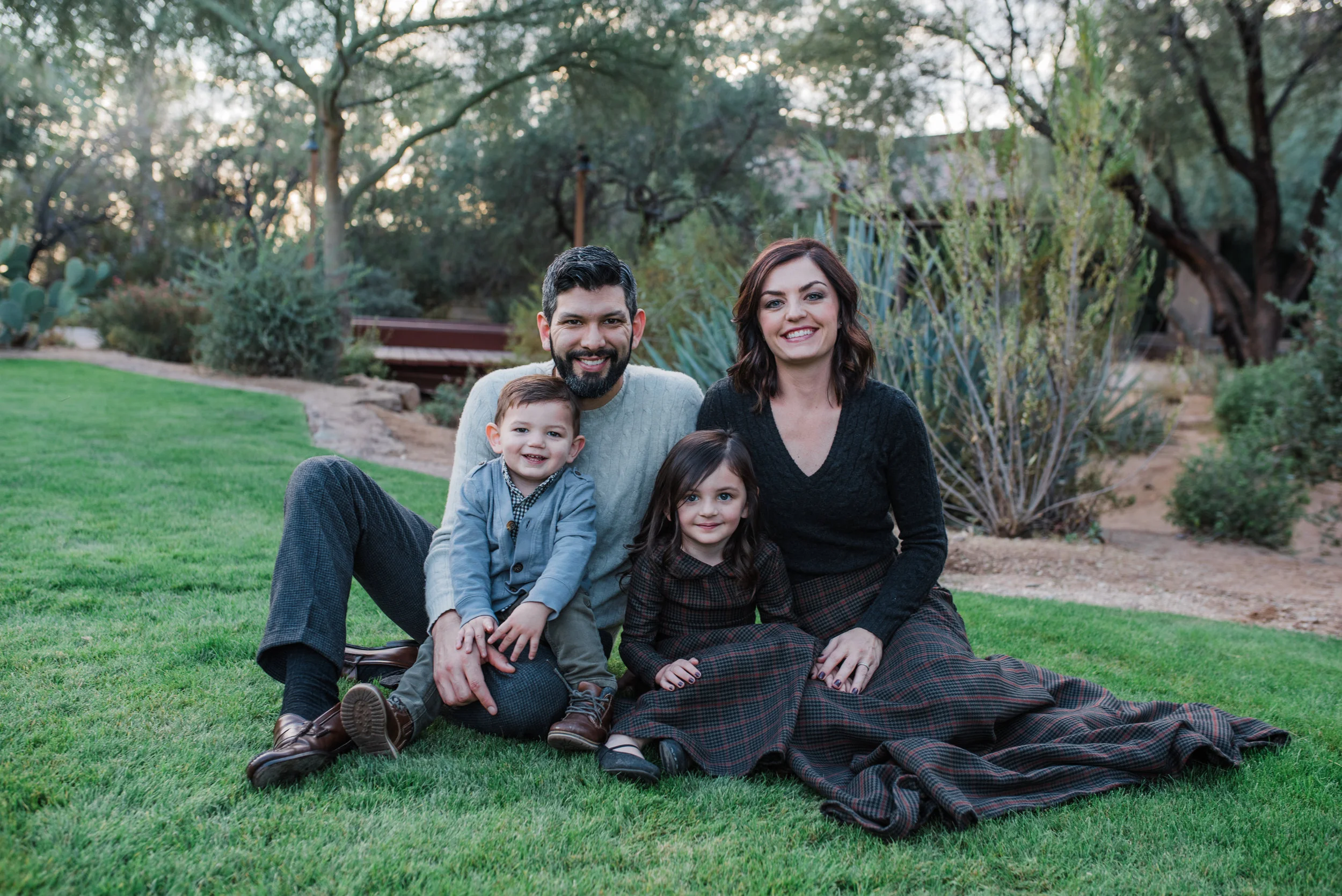 Green grass in December, Thanks AZ!