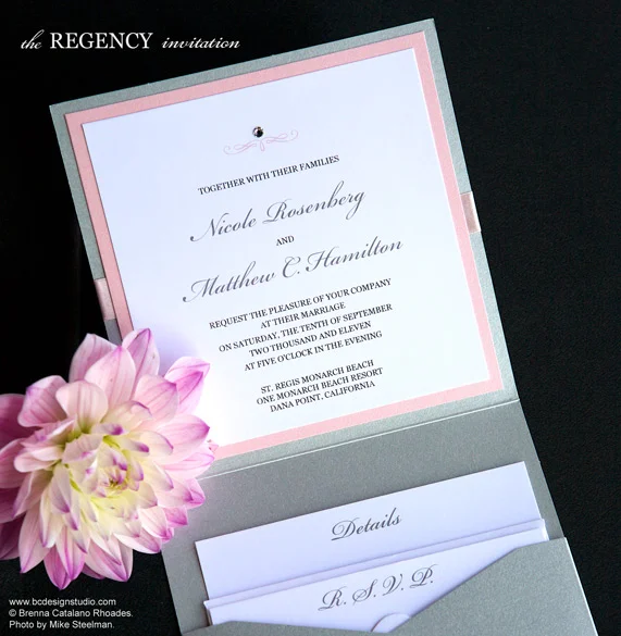 The Regency Wedding Invitation