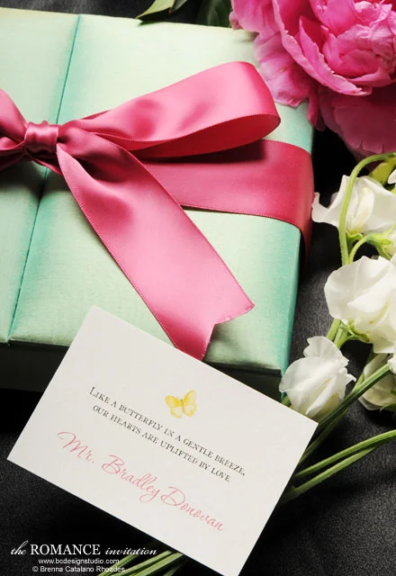 The Romance Silk Invitation