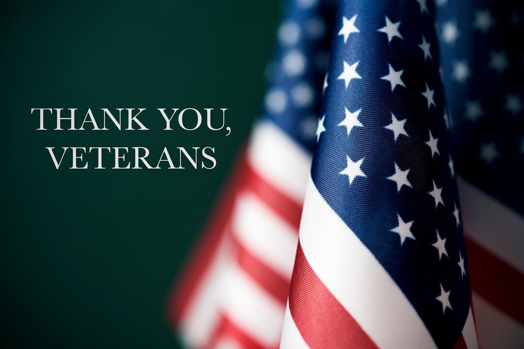 Happy Veterans Day to all the brave men and women who have selflessly served our country. We sincerely thank you for your service, courage, and sacrifice. 🇺🇸

#VeteransDay