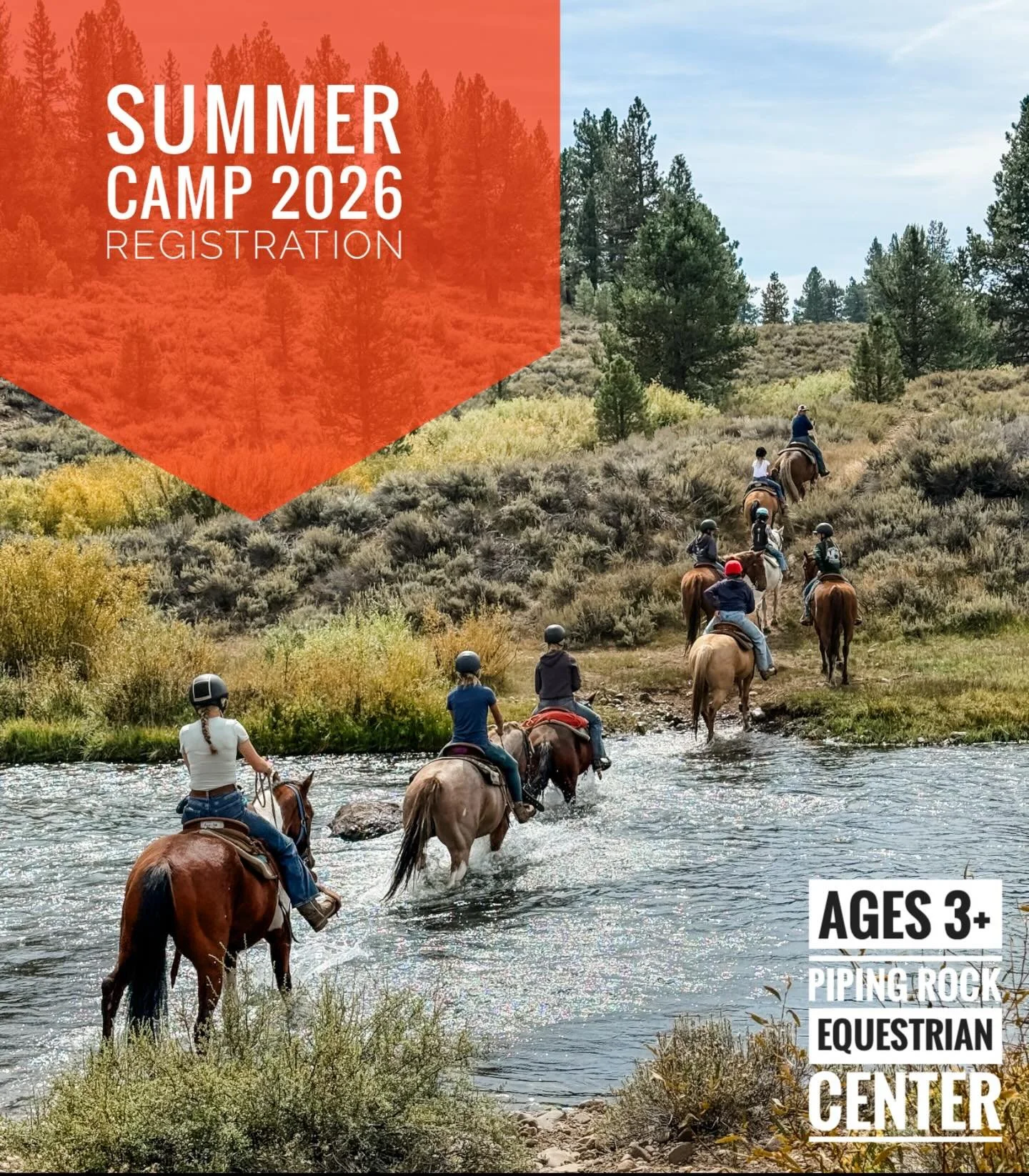 Our Summer Camps for 2026 are OPEN! 

Even though we&rsquo;re still tackling the snow, our team is already planning for an unforgettable summer here at Piping Rock. After an incredible 2025 season with over 800+ campers of all ages and riding levels,