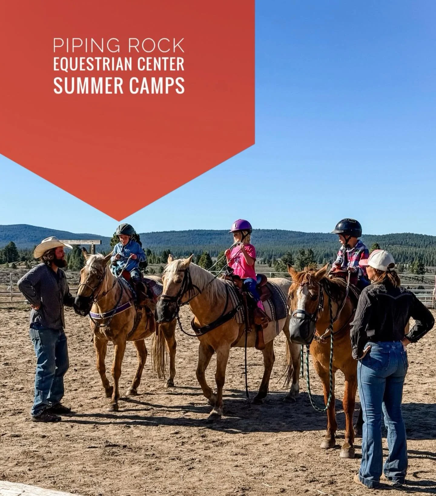 Summer starts here&mdash;and it&rsquo;s going to be unforgettable!

Join us at Piping Rock Equestrian Center in beautiful Truckee, California for a season filled with sunshine, fresh mountain air, and hands-on experiences your kids will carry with th