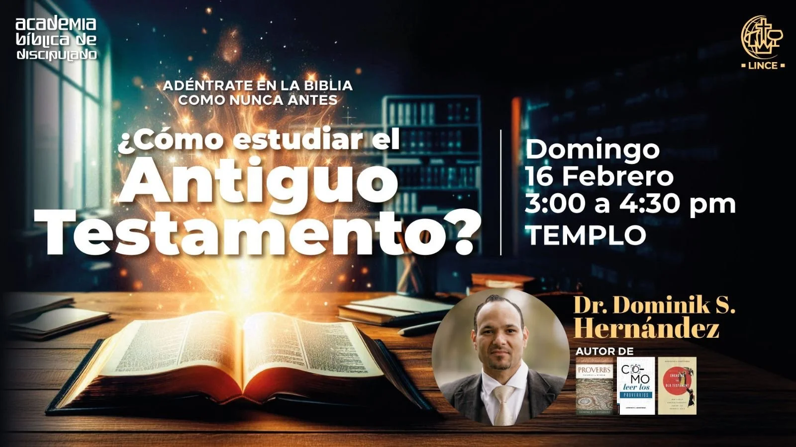 ¿Cómo estudiar el Antiguo Testamento? Alianza Lince, Lima, Perú