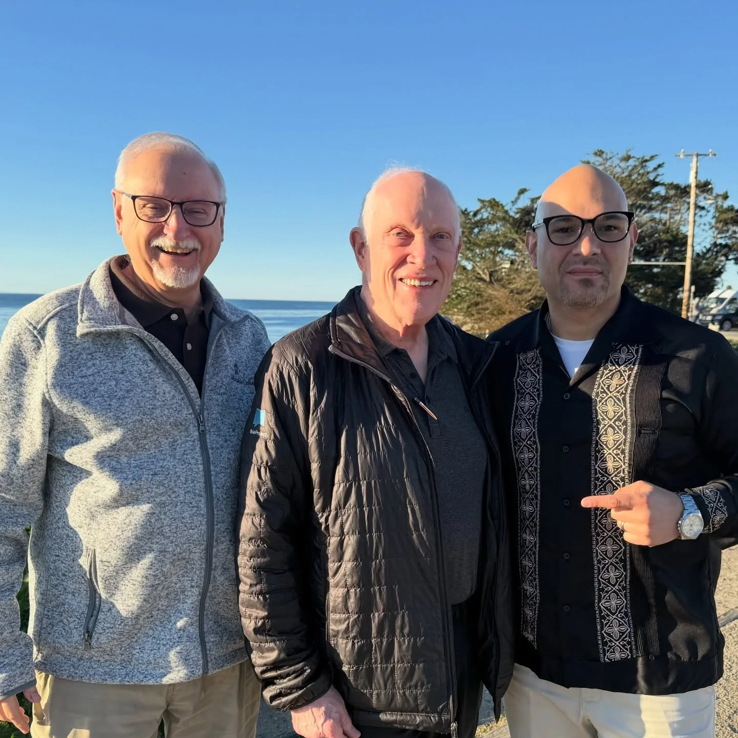 Standing with two teachers I&rsquo;ve learned a lot from: Gerry Breshears (@gerrybreshears) and John Walton. Grateful for their wisdom and their lifelong dedication to biblical and theological scholarship.

(Walton is a well-known Old Testament schol