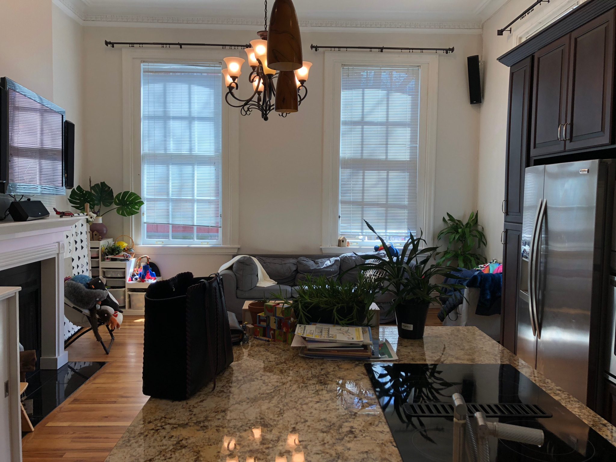  Before picture of our Philadelphia brownstone project. Lots of potential and lots of issues!
