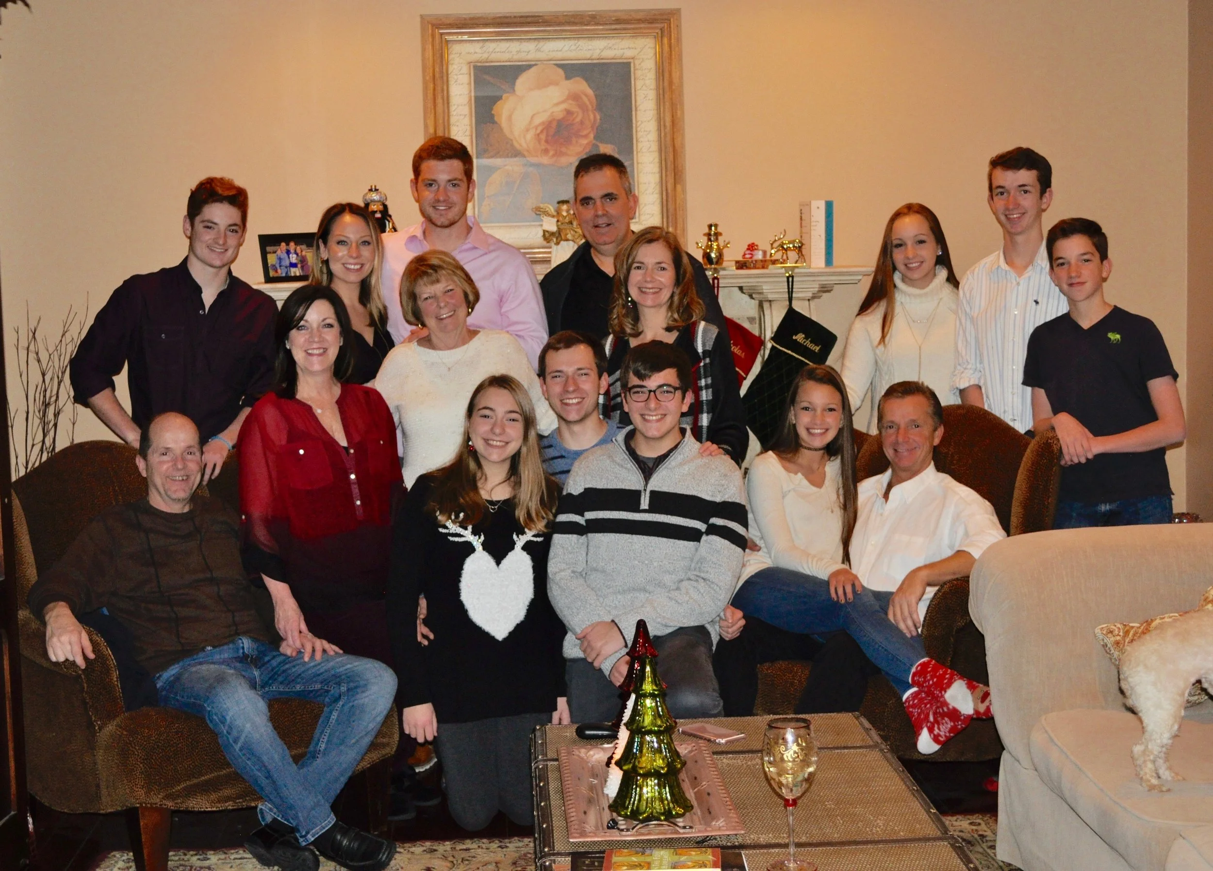 Christine and the Piscani clan