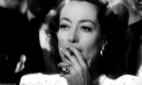 With John Garfield in Humoresque (1946)