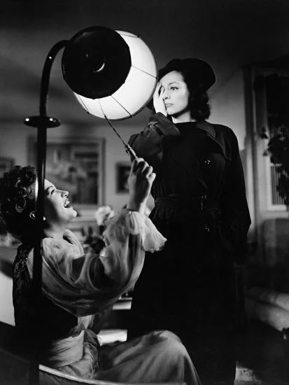 With Osa Massen in A Woman’s Face (1941)