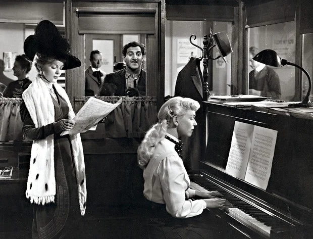 In the biopic I'll See You in My Dreams (1951)