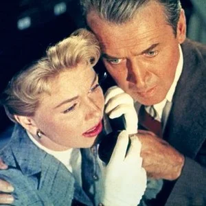 With James Stewart in The Man Who Knew Too Much (1956)