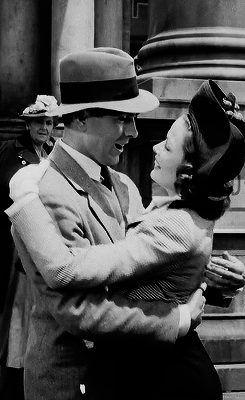 With Gene Tierney in The Razor's Edge (1946)