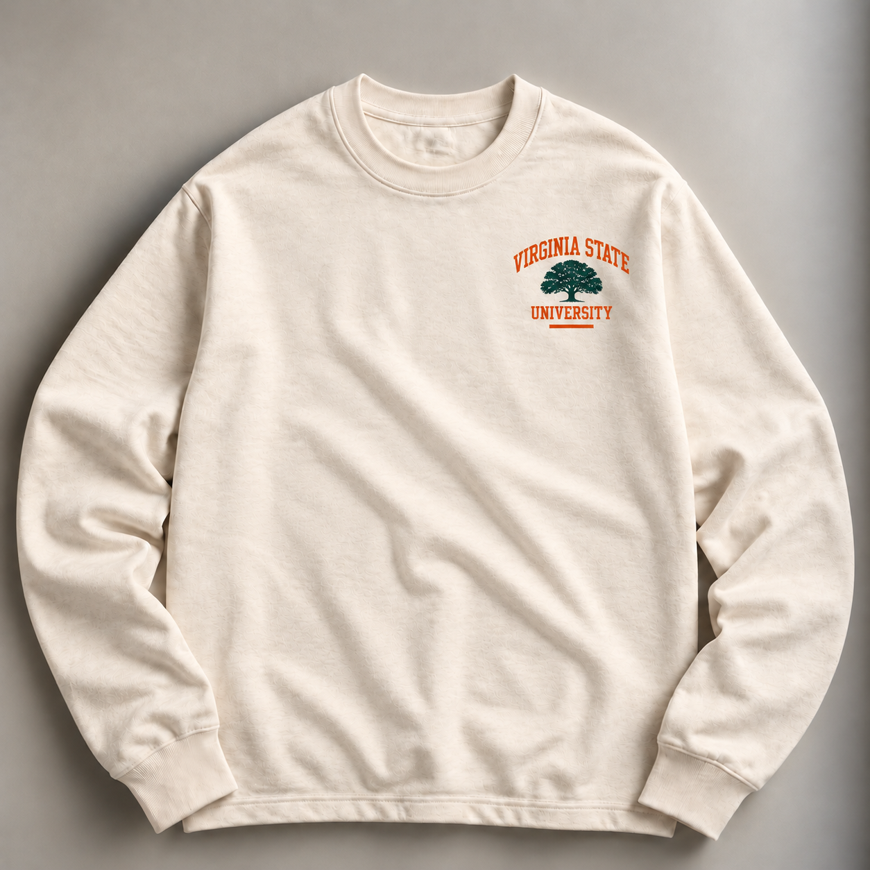 Ivory Virginia State Collegiate Sweatshirt.png