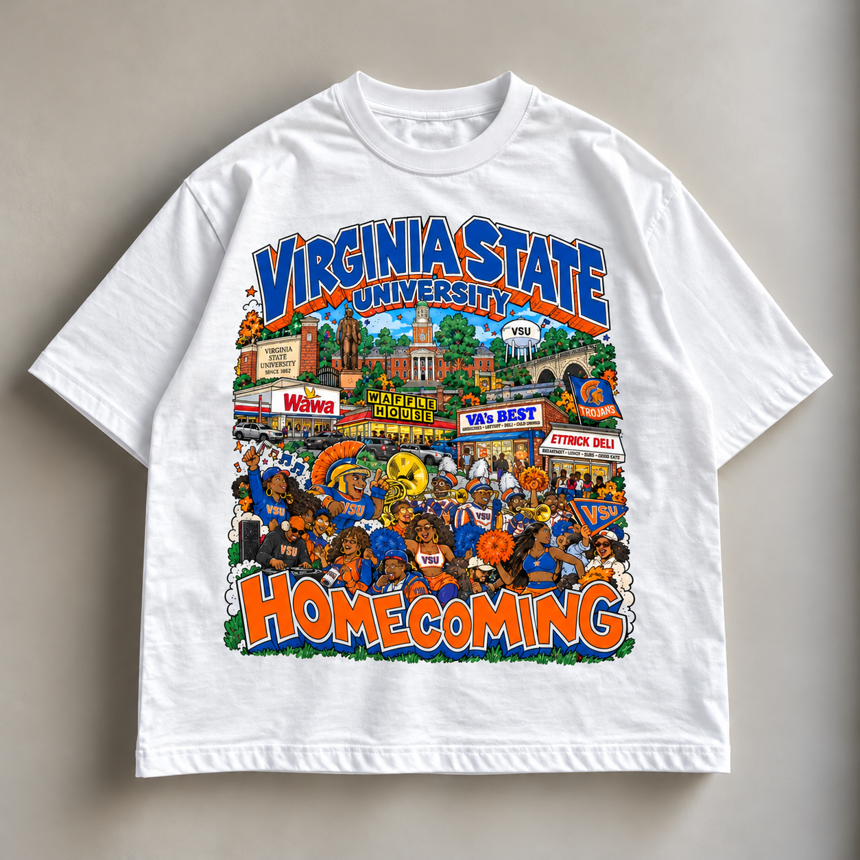 Virginia State Homecoming Graphic Tee.png