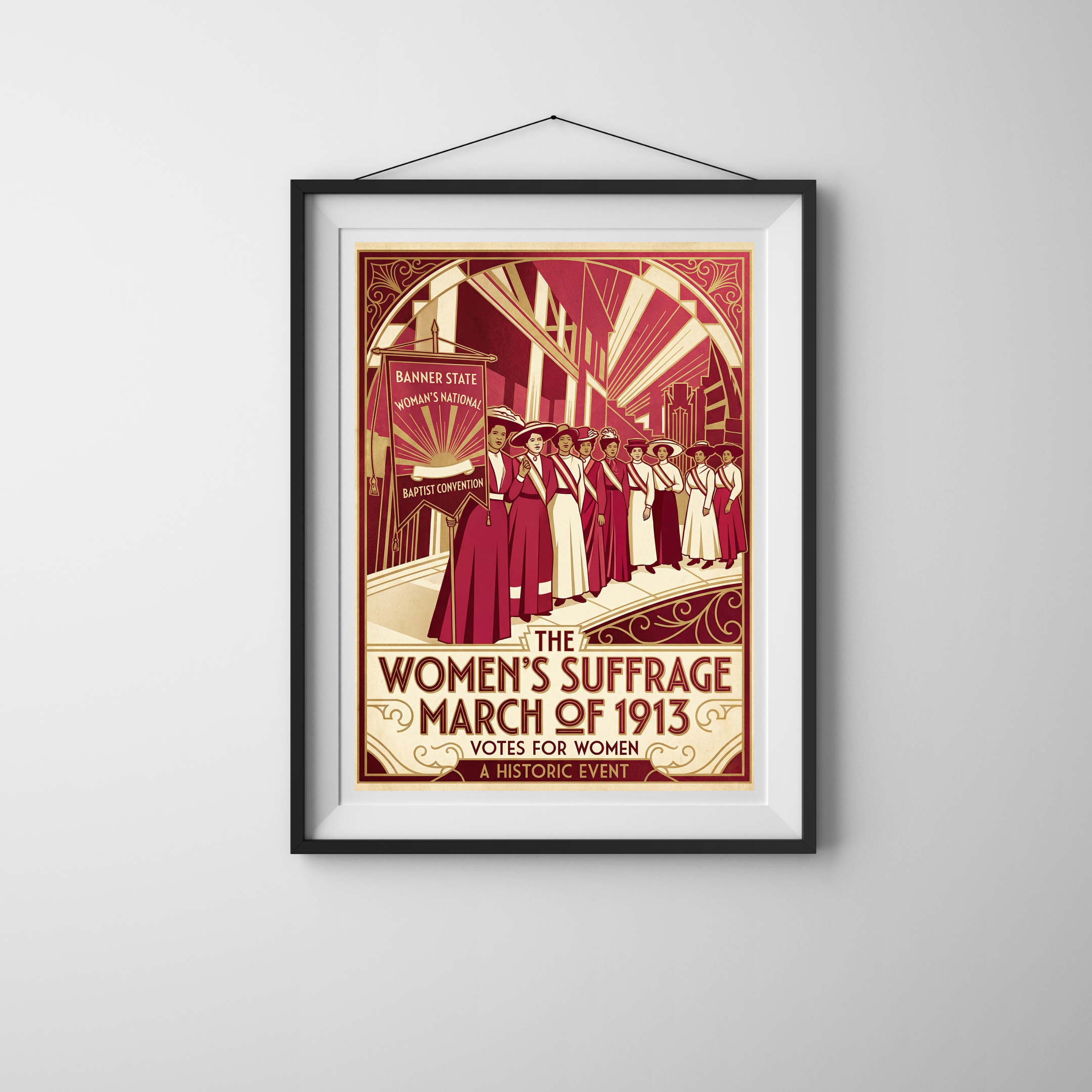 The Women’s Suffrage March of 1913 Print.png