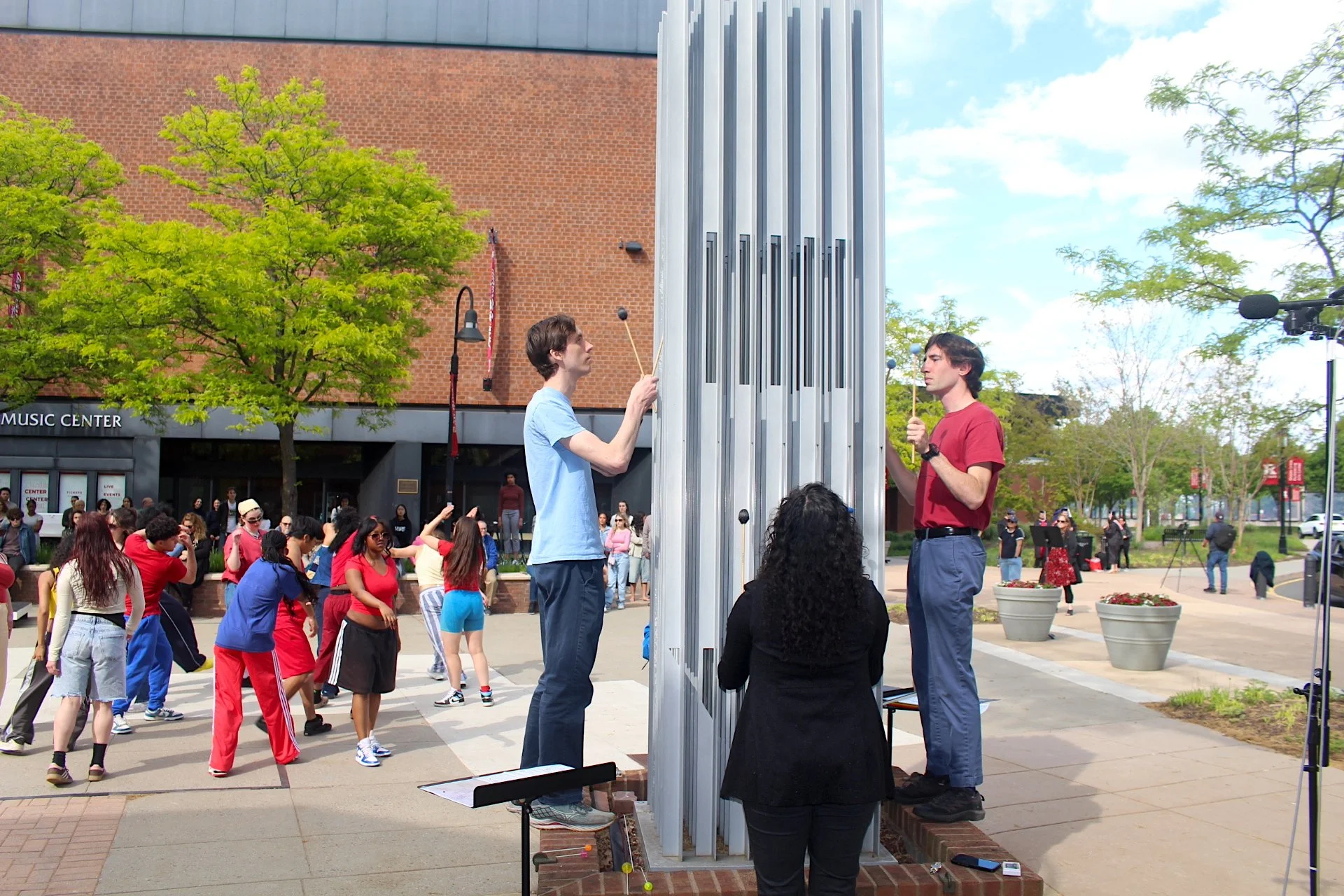 Mallets with dancers approach.JPG