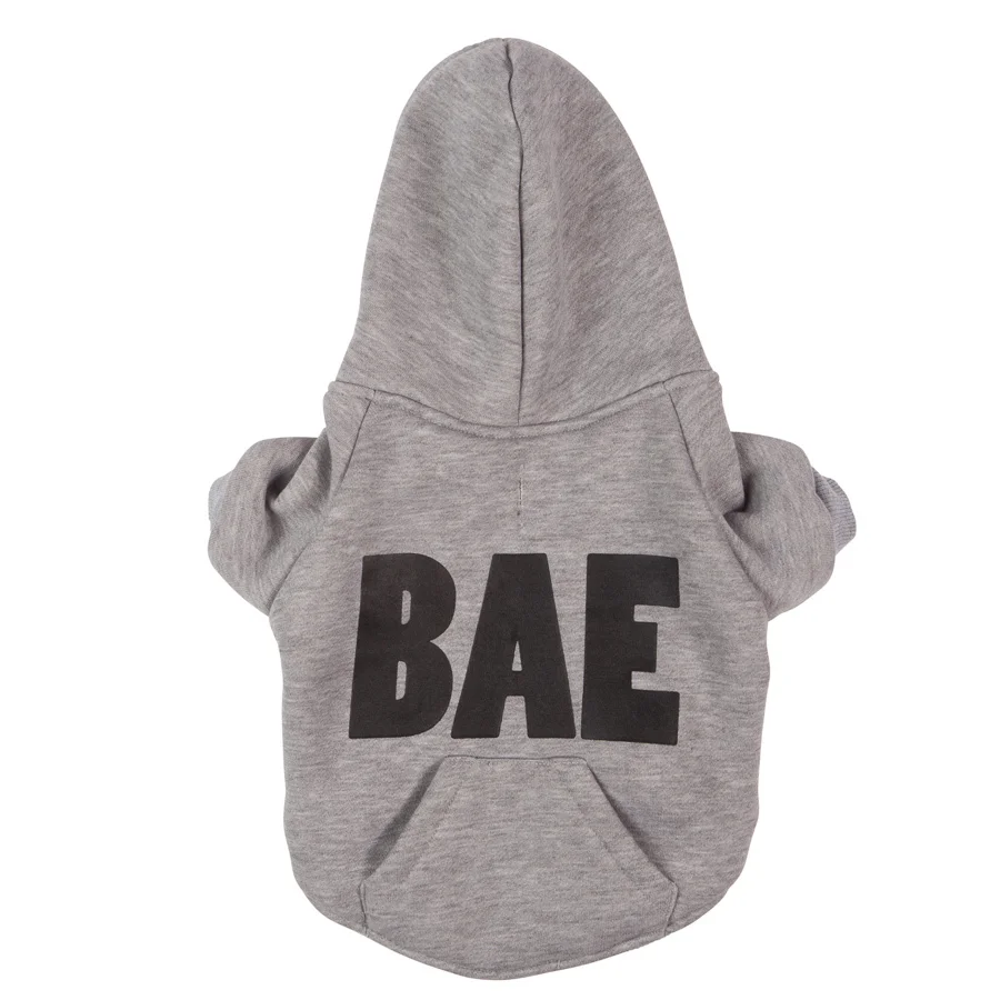 Bae Dog Hoodie; $38