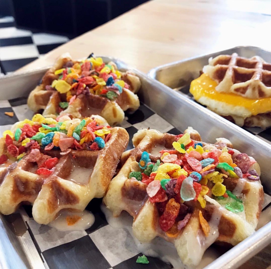 Smashed Waffles