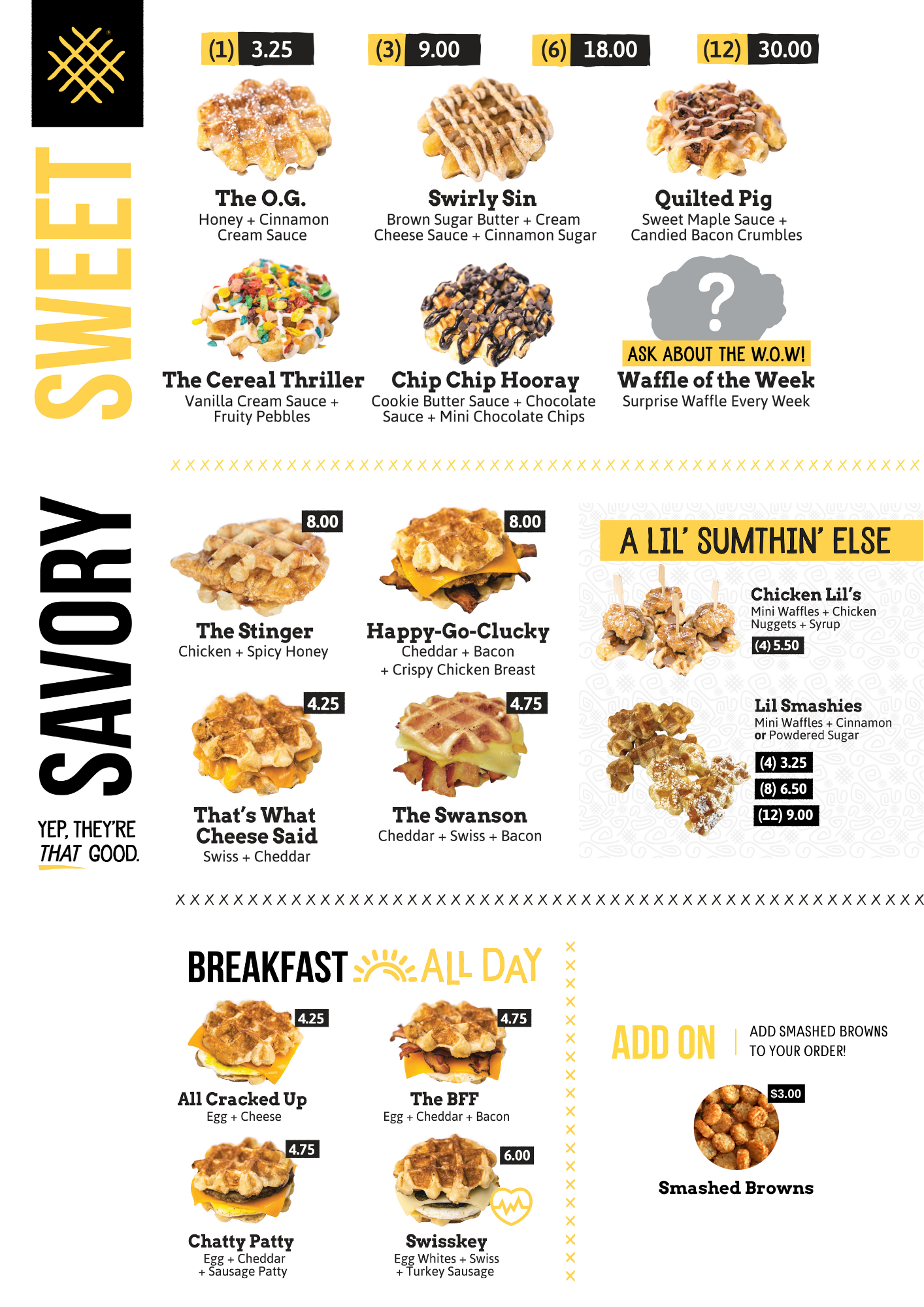 Pittsburgh, PA — Smashed Waffles