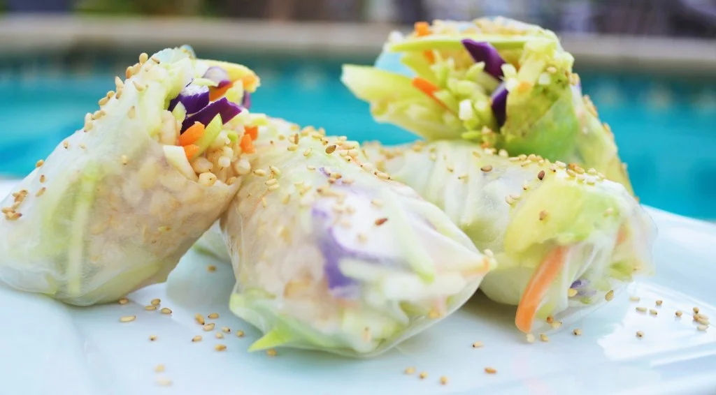 Rainbow Vegan Spring Rolls Recipe