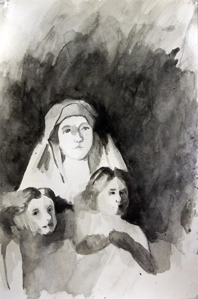 Virgin Mary with Christ and John the Baptist