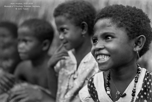 Aeta Children, 1937-1939 / Photo by John Tewell, Museum of Ethnology, Dresden, Germany