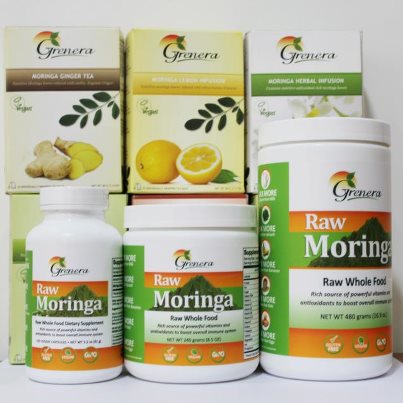 Some of the many Malunggay products aimed at western consumers