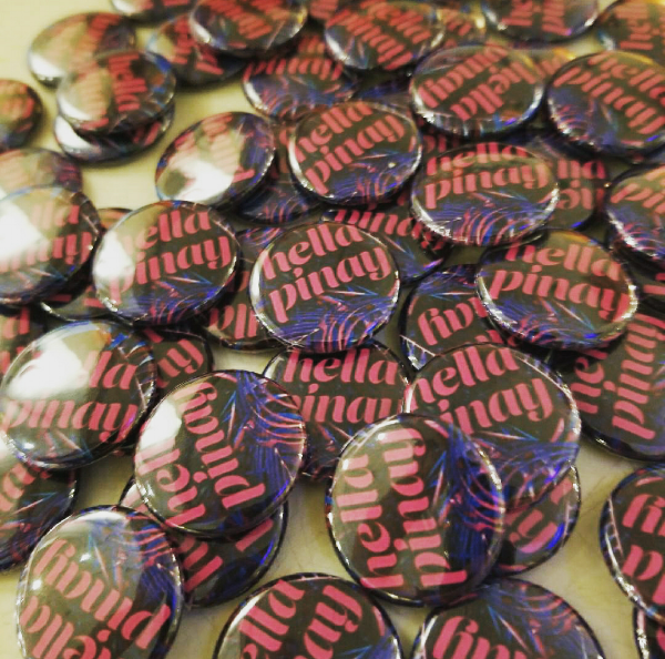 Shouts to May Madarang for making these pins!!!