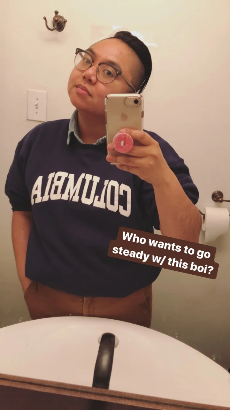 In The In Between: Selfies + Myself