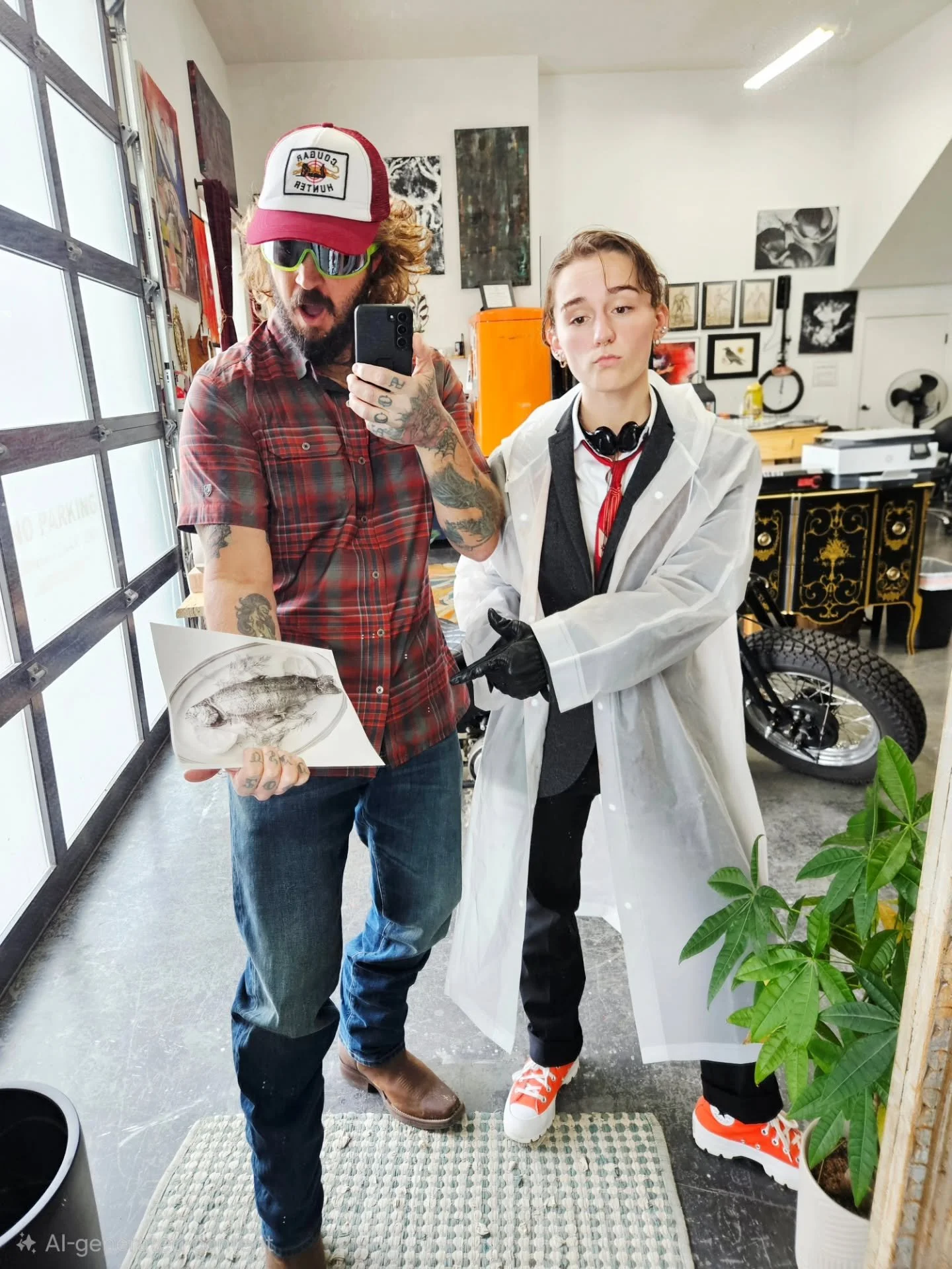 Guess our fits!!! We're here ready to sling these spooky tats on you.